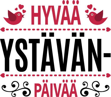 Ystävänpäivä Koristetarra - Tenstickers