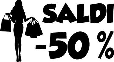 Adesivo saldi personalizzato - TenStickers