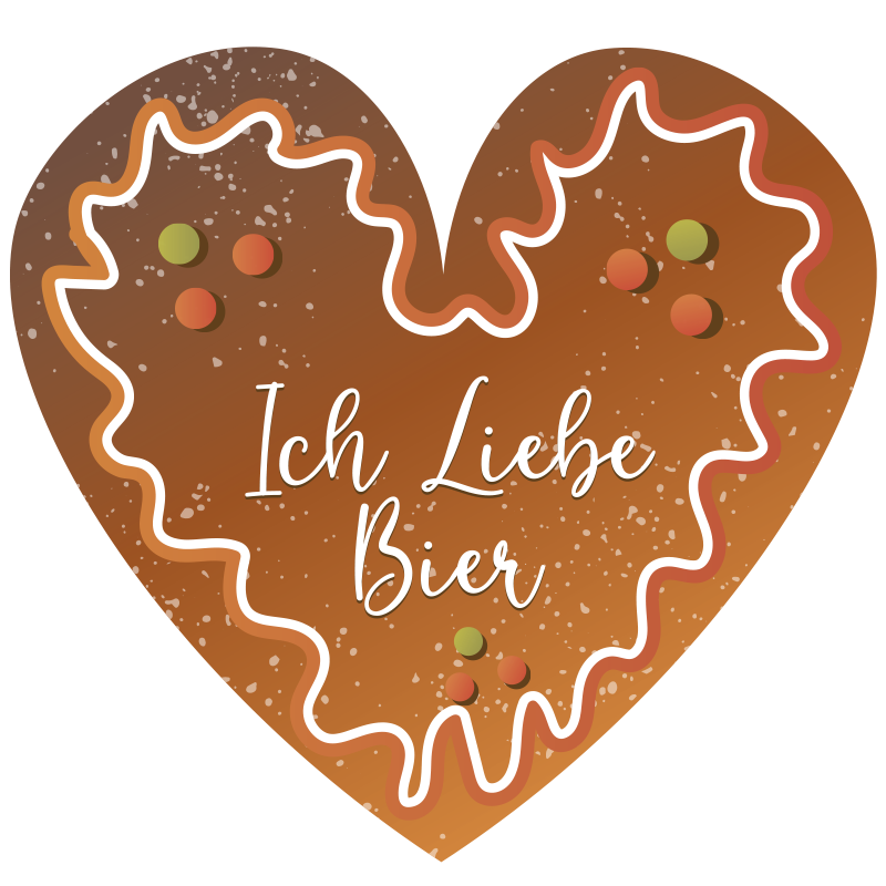 Sticker Oktoberfest ich liebe bier - TenStickers
