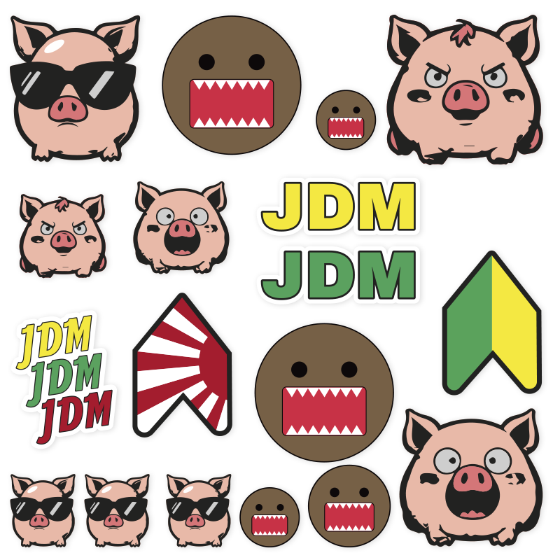 Funny notebook set educational wall sticker - TenStickers