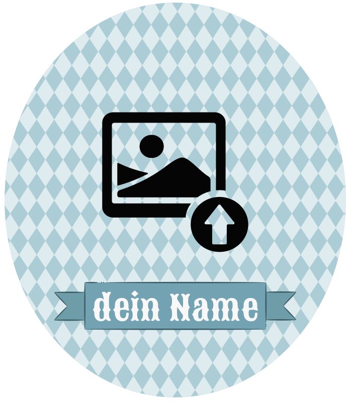 Sticker Oktoberfest rundes individuelles - TenStickers