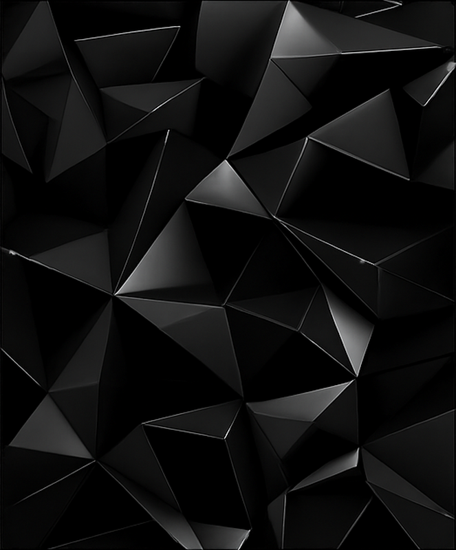 Vinilo puerta bloques negros 3d - TenVinilo