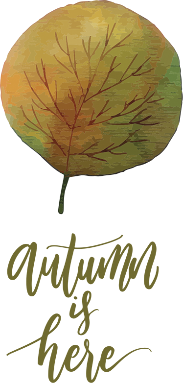Sticker autumn is here - TenStickers