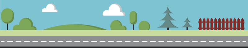 Sticker enfant route - TenStickers