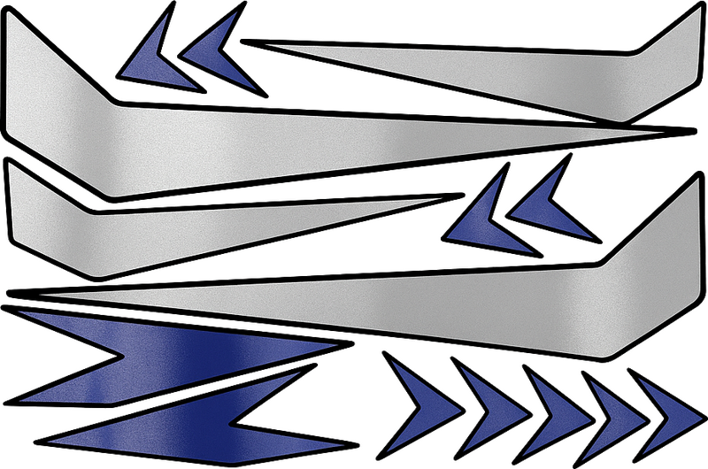 Helm grafisch ontwerp motor sticker - TenStickers