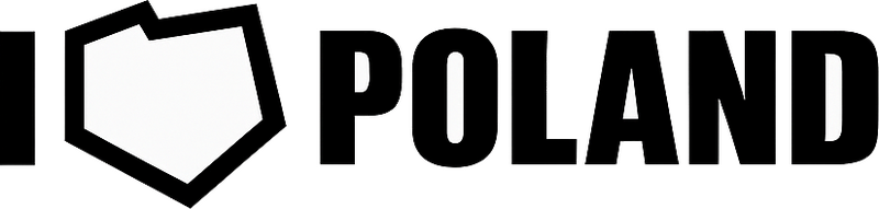 Naklejka na samochód kocham polskę - TenStickers