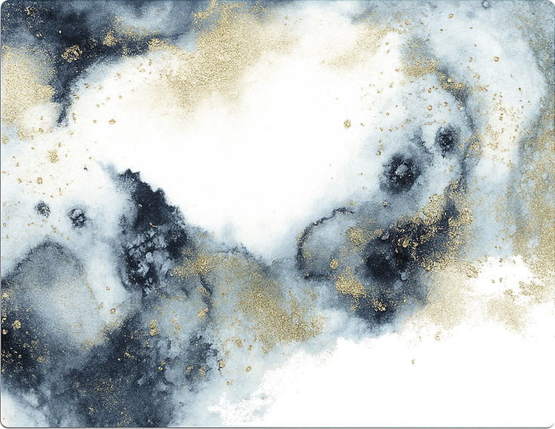 Vinilo para cocina mármol abstracto dorado - TenVinilo