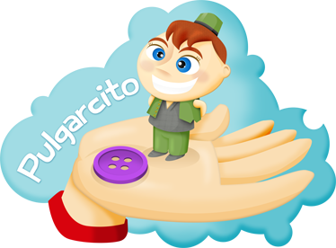 Adesivo cameretta logo Pollicino - TenStickers