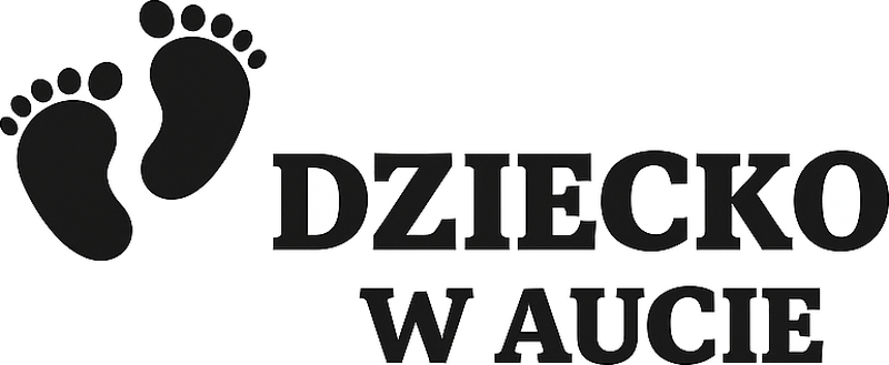 Naklejka na samochód dziecko w aucie - TenStickers