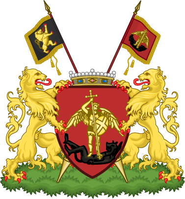 Sticker wapen van Brussel - TenStickers