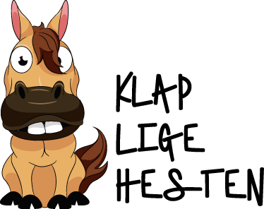 Klap lige hesten klistermærke - TenStickers