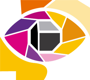 Sticker occhio mosaico originale - TenStickers