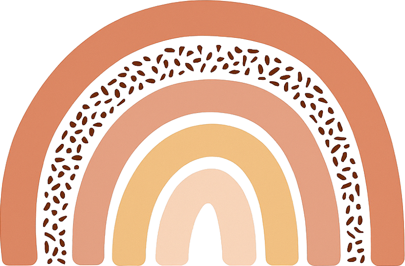 家具贴纸 半彩虹 - TenStickers