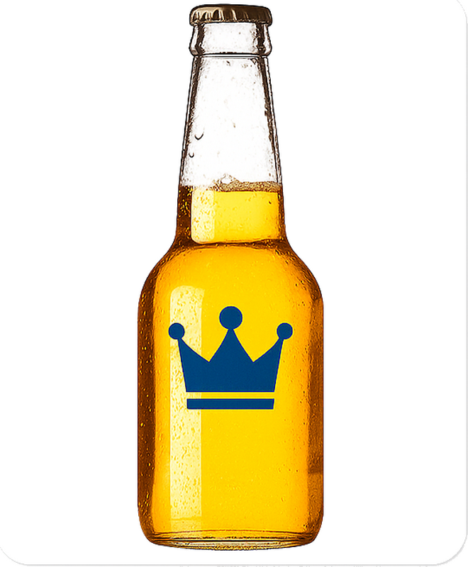 冰箱贴纸 皇冠自动售货机 - TenStickers