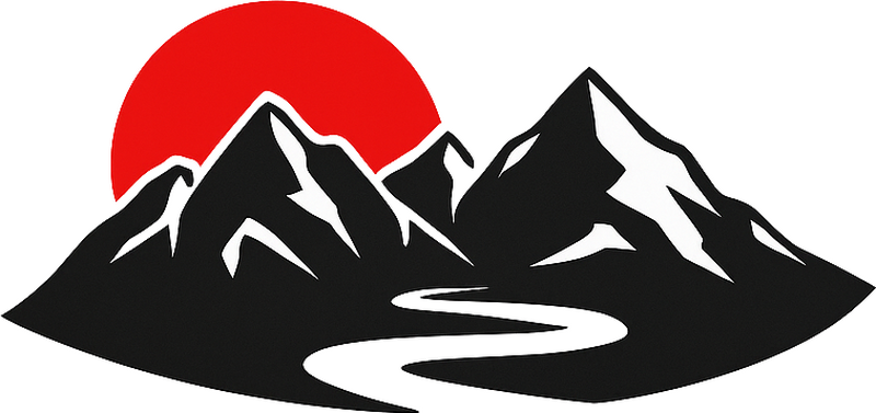 Dynamic tribal chevron pattern campervan decal - TenStickers