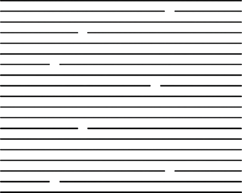 Thin lines pattern glassware sticker - TenStickers