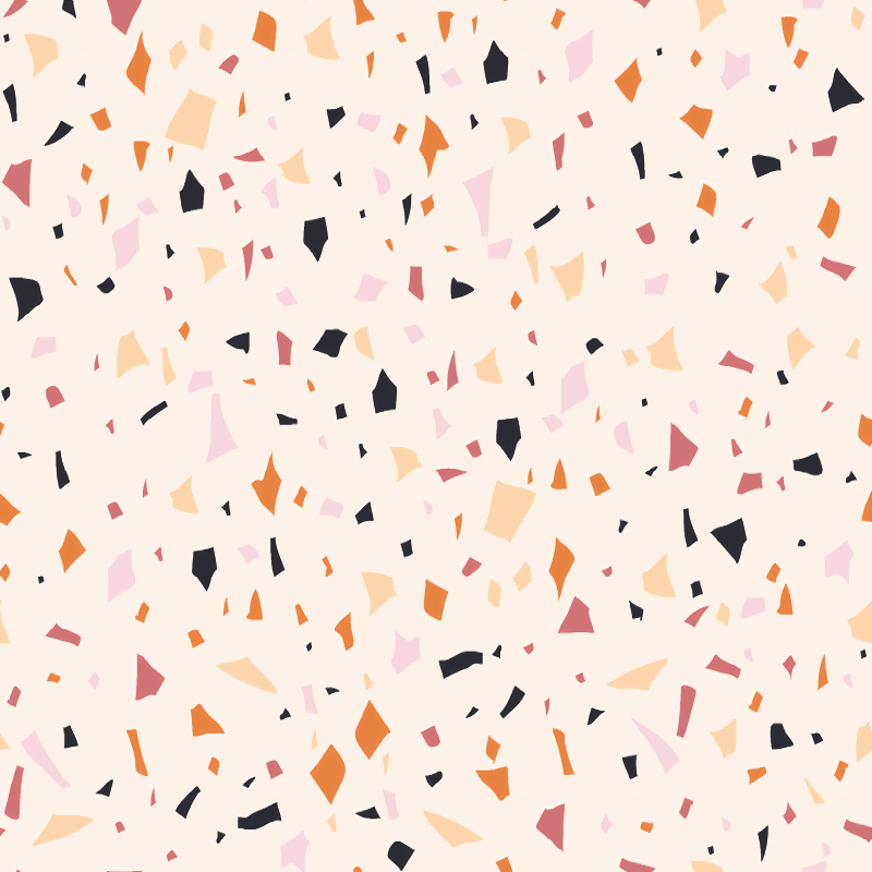 Pilkas teraco lakštas virtuvės lipdukas - „Tenstickers“