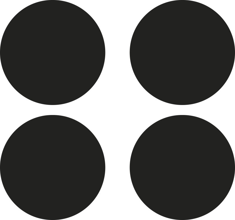 Rode stippen ingesteld motor sticker - TenStickers