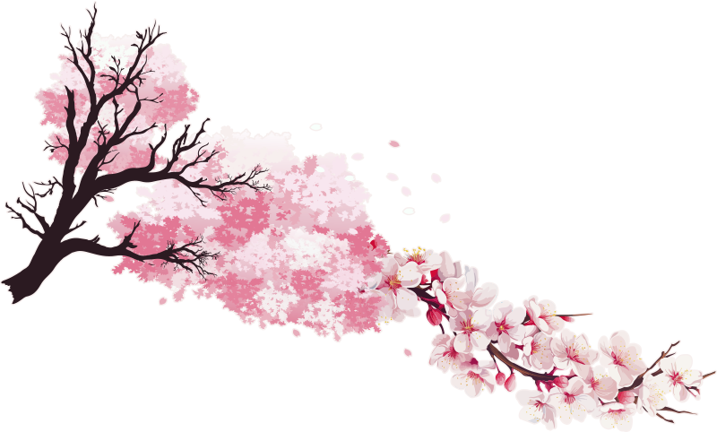 贴纸 摩托车贴纸 盛开的鲜花 - TenStickers