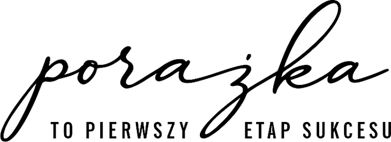 Naklejka do biura porażka jest pierwszym krokiem - TenStickers