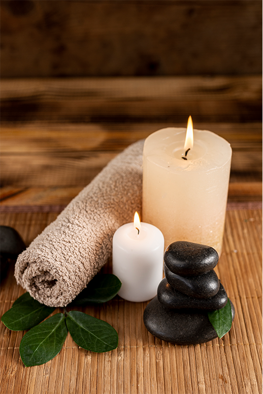 Fredfyldt badeværelsesscene folie til møbler - TenStickers