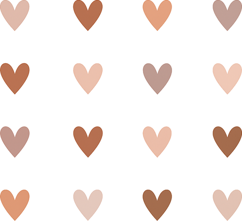 Kleine elegante harten muursticker - TenStickers