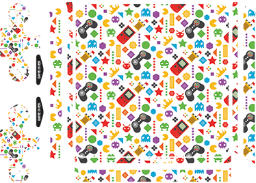 Tenstickers Playstation Skin Games tenstickers kopen in de aanbieding