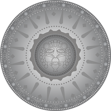 Nalepka za stene aztec mandala - TenStickers