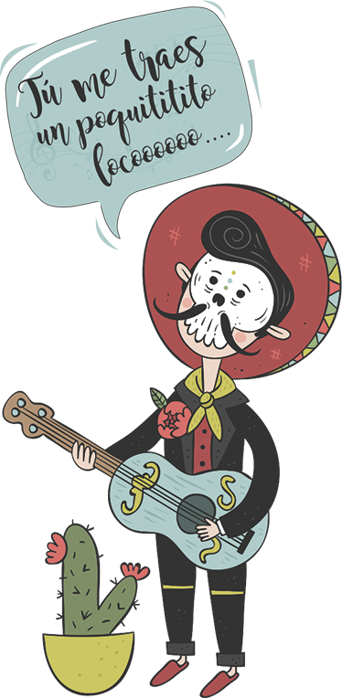 Vinilo infantil mariachi - TenVinilo