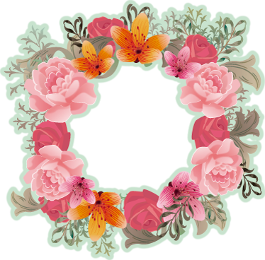 Tenstickers Macbook Sticker Bloemenkrans tenstickers kopen in de aanbieding