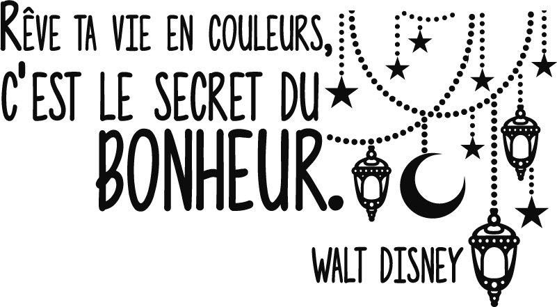 Citation Walt Disney Quote Sticker Tenstickers