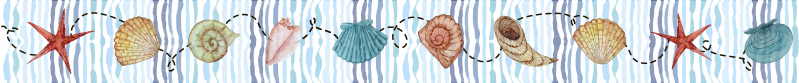 Autocolante decorativo azulejos concha - TenStickers