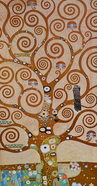 Sticker Mural Arbre de vie klimt - TenStickers