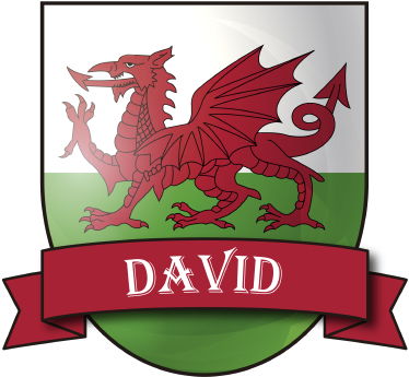 Welsh dragon customizable wall sticker - TenStickers