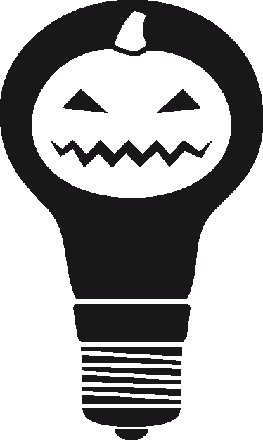 Tenstickers Sticker Halloween Pompoen Lamp tenstickers kopen in de aanbieding
