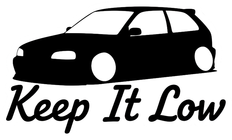 Car sticker keep it low - TenStickers