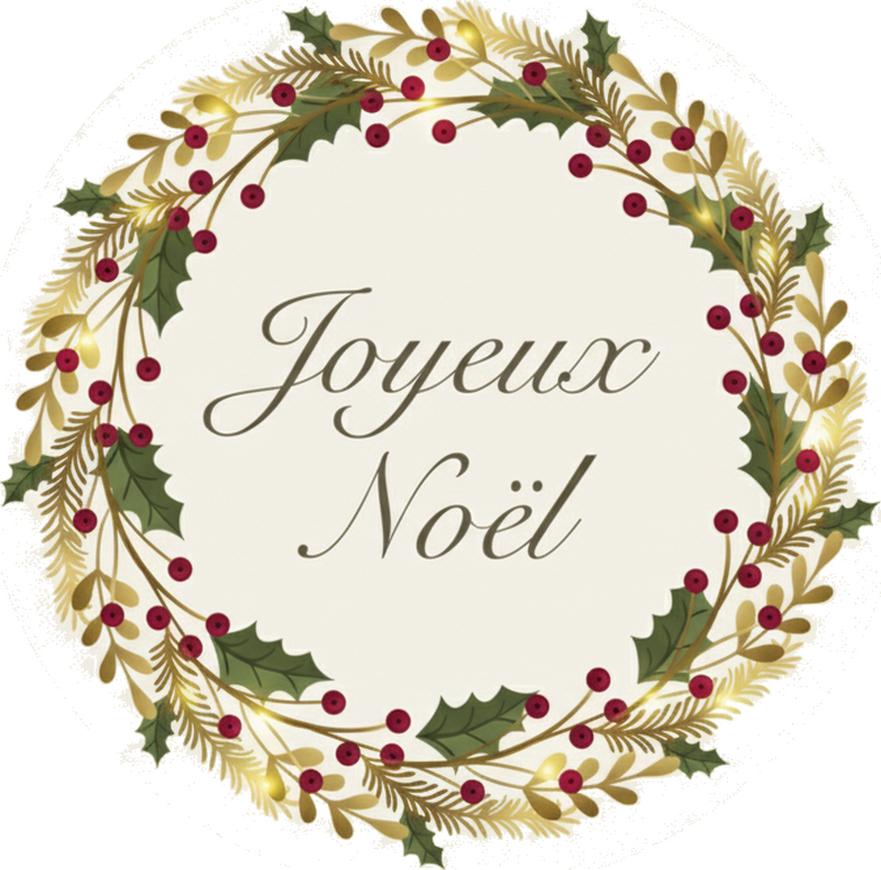 Sticker joyeux noël - TenStickers