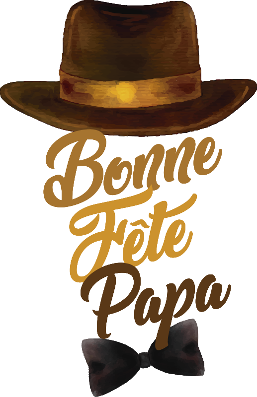 Veseli očetovski dan okno decal - TenStickers