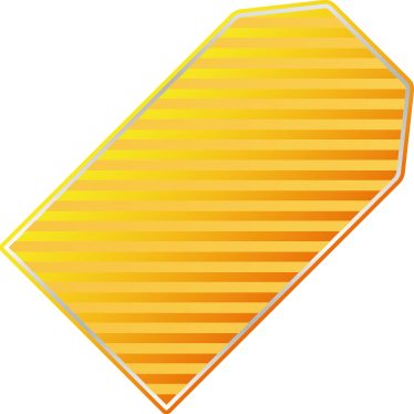 Vinil para vitrines amarelo personalizável - TenStickers