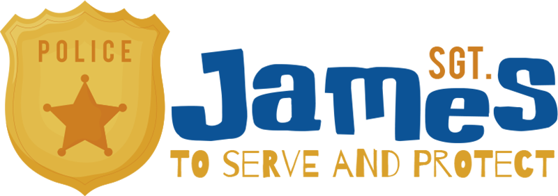 Personalised Police Badge Wall Sticker - TenStickers