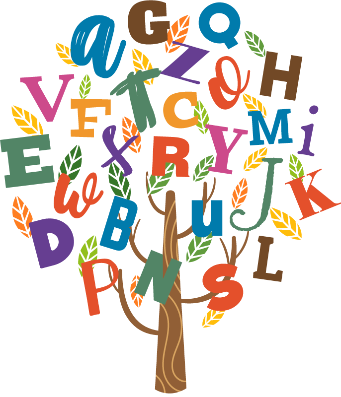 Alphabet Tree Sticker - TenStickers
