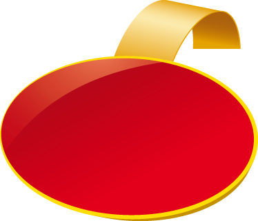 Rdeča ovalna prodaja nalepke za prodajo - TenStickers