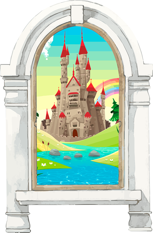 Naljepnica zidne bajke - TenStickers