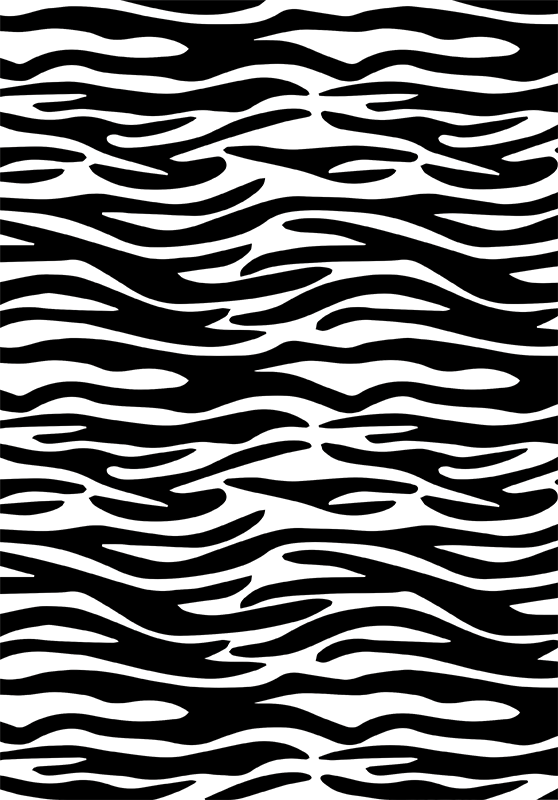 Klebefolie - Möbelfolie Zebra - schwarz weiss - 45 cm x 200 cm Wildlife