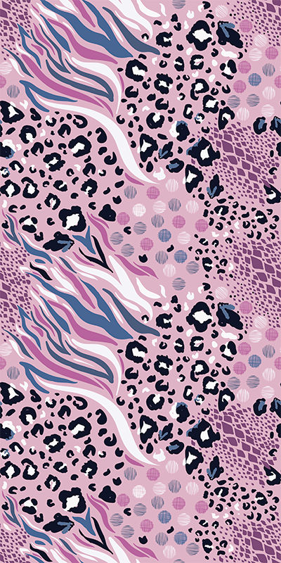 Autocolantes para casa padrões de animal - TenStickers