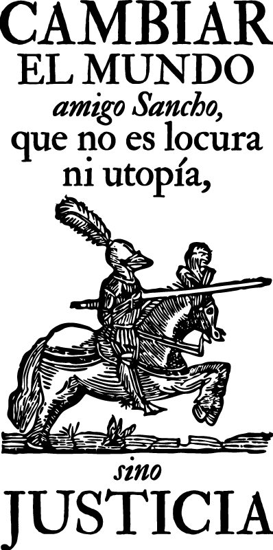 Vinilo pared Sancho panza refrán - TenVinilo