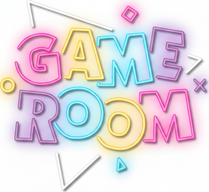 Gamer wandtattoo neonzeichen für den spielraum - TenStickers