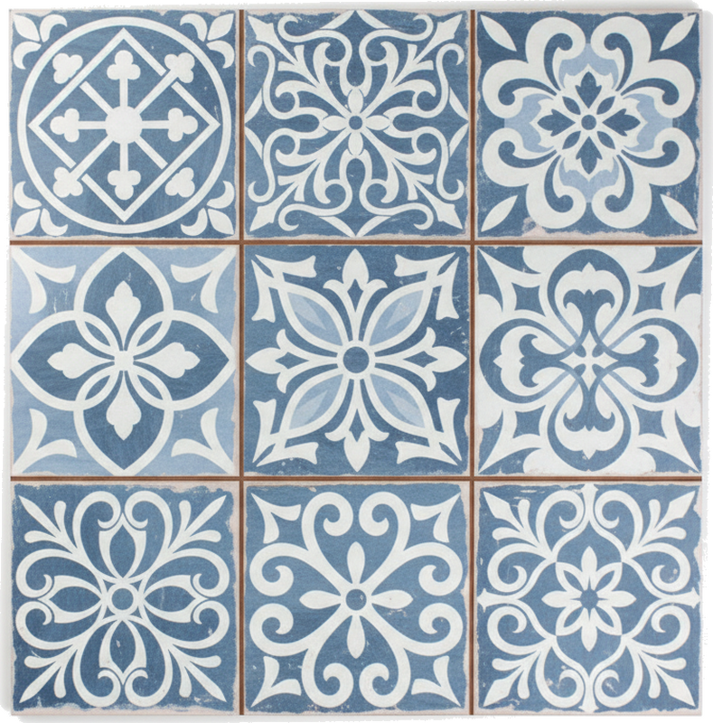 Wandtattoo küche marokkanische fliesen - TenStickers