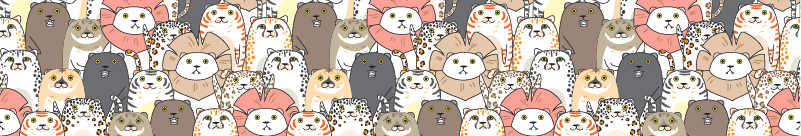 Tenstickers Kinderkamer Muursticker Dieren Collectie tenstickers kopen in de aanbieding