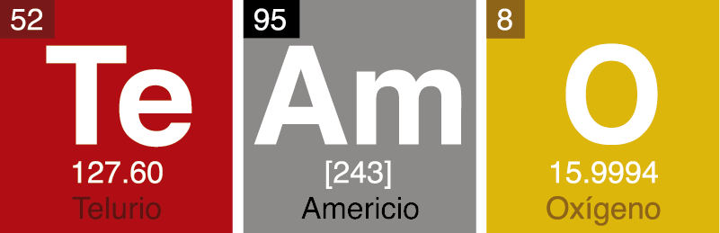 Sticker original Fórmula de amor - TenVinilo